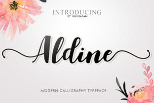 Aldine Font: Modern Handwritten Script for Web Design