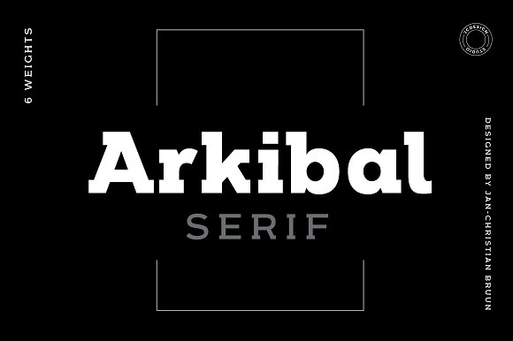 Arkibal Serif Font for Heritage Brand Web Design