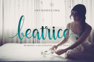 Beatrice Font: Handwritten Flow for Digital Branding