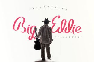 Big Eddie Font: A Playful Script for Brand Identity