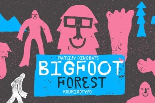 BigFoot Font: Playful Dingbats for Small Business Branding