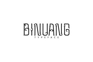 Binuang Font: A Decorative Typeface for Branding