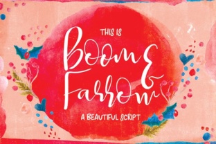 Boom Farrow Font for Editorial Design and Publishing