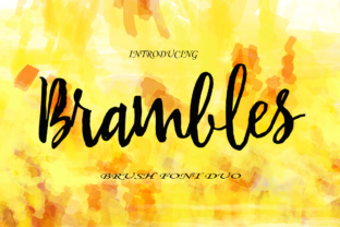 Brambles Font Duo for High-Converting Marketing Graphics