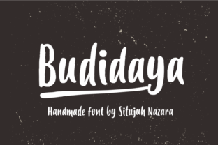 Budidaya Font Review: Handwritten Style for Campaigns