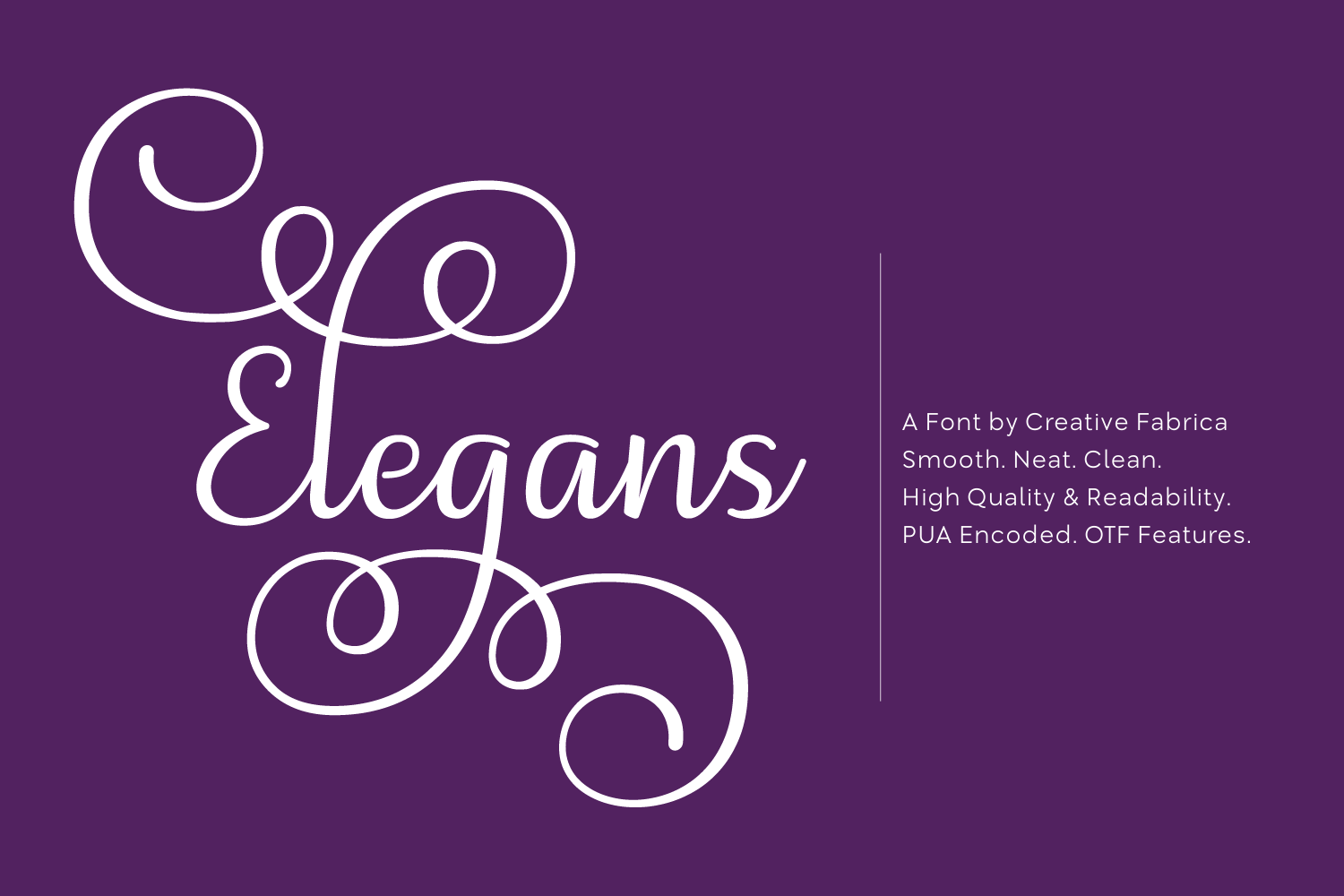 Elegans Font: Elevating Digital Campaigns with Smooth Script