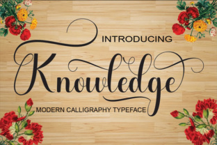 Knowledge Font for Editorial Design and Publishing