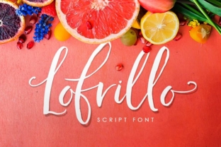 Lofrillo Font: Elevating Editorial Design with Handcrafted Script