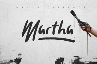Martha Font: Playful Script Handwritten Typography for Web Design