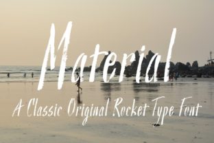 Material Regular Font Review for Handmade Products