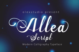 New Allea Font Review for Handmade Product Design