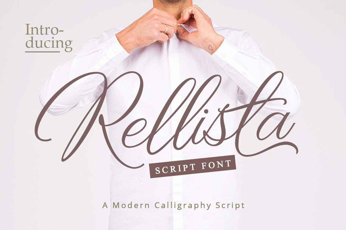 Rellista Script Font: Elevating Modern Promo Campaigns