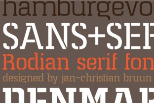 Rodian Serif Font: Modern Rounded Typography for Web Design