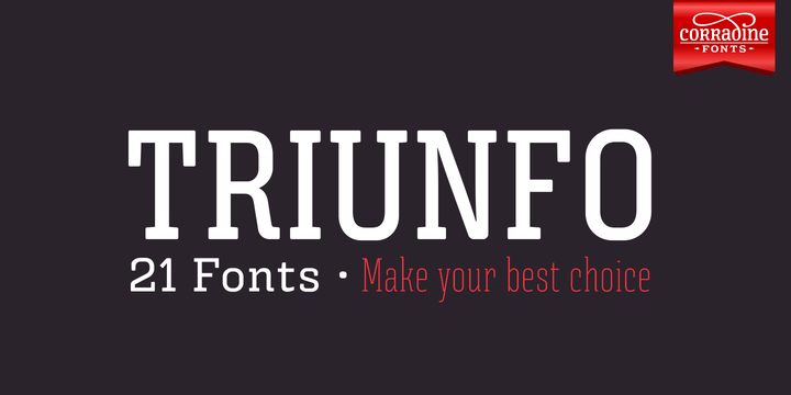 Triunfo Family Font: Elevating Digital Brand Layouts